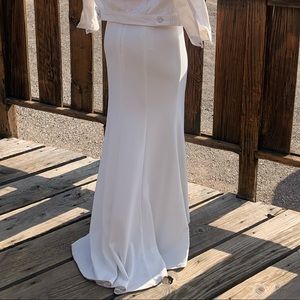 David’s Bridal bridal skirt